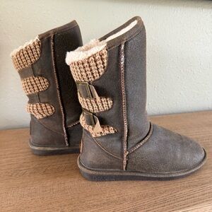 BearPaw Boshie Brown Shearling Boots